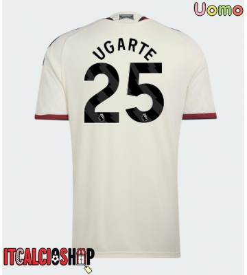 Manchester United Manuel Ugarte #25 Terza Maglia 2026-27 Manica Corta